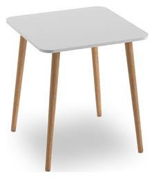 Kare Τετράγωνο Τραπέζι Κουζίνας Ξύλινο 70x70x72εκ. Megapap