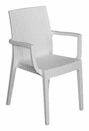 Καρέκλα Dafne Λευκό 54x55x85εκ. Woodwell