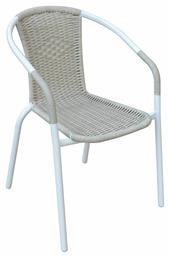 Καρέκλα Baleno Beige 53x58x77εκ. Woodwell