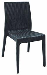 Καρέκλα Dafne Ανθρακί 46x55x85εκ. Woodwell