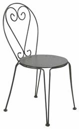 Καρέκλα Φερ Φορζέ Μεταλλική Amore Μαύρη 42x48x90εκ. HomeMarkt