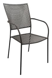 Καρέκλα Feria Μαύρο 53x55x90εκ. Woodwell