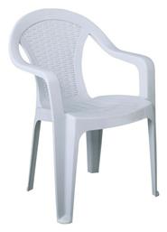 Καρέκλα Intex Λευκή 54x53x78εκ. Woodwell