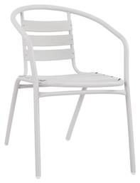 Καρέκλα Laura Λευκή 54x59x73εκ. HomeMarkt