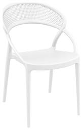Καρέκλα Πολυπροπυλενίου Sunset White - Zita Plus