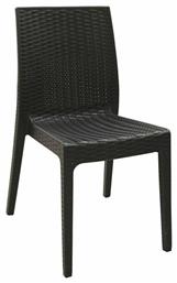 Καρέκλα Rattan Dafne Καφέ 46x55x85εκ. Woodwell