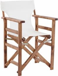 Καρέκλα Σκηνοθέτη Ξύλινη Λήμνος Εκρού - HomeMarkt