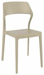 Καρέκλα Snow Taupe 52x56x83εκ. Zita Plus