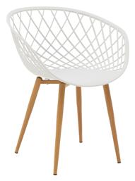 Καρέκλα Τραπεζαρίας Ezra 62x42x82εκ. Λευκό - Pakketo