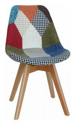 Καρέκλα Τραπεζαρίας Palmyra Plus 50x49x82εκ. Patchwork - Zita Plus