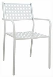 Καρέκλα Zeta Λευκή 54x51x84εκ. HomeMarkt