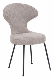 Καρέκλες Τραπεζαρίας Fungo 56x57x91εκ. 2τμχ Beige - Liberta