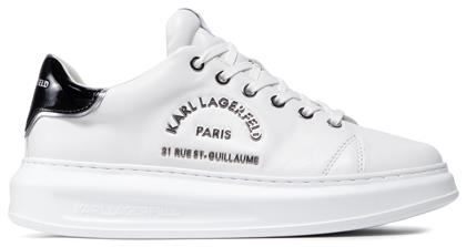 Ανδρικά Flatforms Sneakers Λευκά Karl Lagerfeld