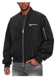 Ανδρικό Χειμωνιάτικο Μπουφάν Bomber Black Karl Lagerfeld