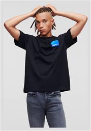 Ανδρικό T-shirt Κοντομάνικο Μαύρο Karl Lagerfeld
