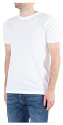 Crewneck Ανδρικές Φανέλες Κοντομάνικες σε Λευκό Χρώμα 2Pack Karl Lagerfeld