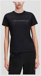 Logo T-Shirt Black Karl Lagerfeld
