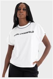 Logo T-Shirt White Karl Lagerfeld