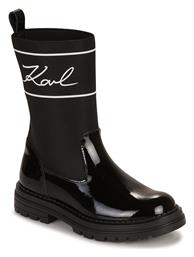 Παιδικές Μπότες Μαύρες Karl Lagerfeld