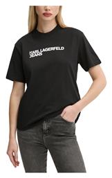 T-Shirt Λευκό-μαύρο Karl Lagerfeld