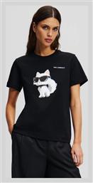 T-Shirt Μαύρο Karl Lagerfeld