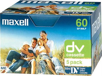 Κασέτα Mini DV 60min Maxell DVM 60 από το Shop365