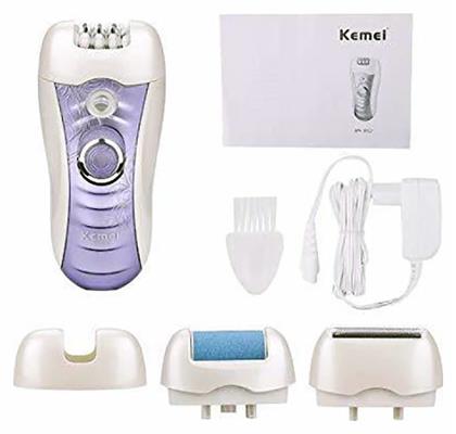 3 in 1 Σετ Αποτρίχωσης Epilator Kemei