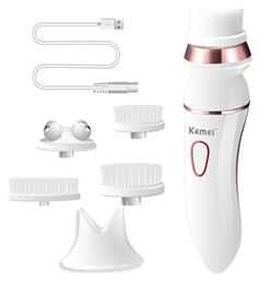 Deep Clean Kit Βούρτσα Καθαρισμού Προσώπου KM-7204 Kemei