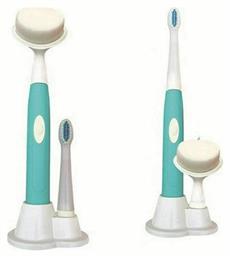 Electric Toothbrush Facial Cleanser Ηλεκτρική Οδοντόβουρτσα Μπαταρίας Kemei