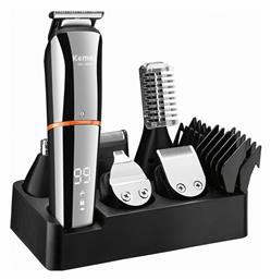 Σετ Κουρευτικής Μηχανής Μαύρο KM-5898 Kemei