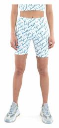 Γυναικείο Ποδηλατικό Κολάν Ψηλόμεσο White/Blue Kendall + Kylie