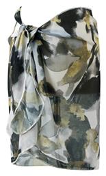 Black- Grey- White- Ochre Γυναικείο Παρεό - Φούστα Kentia