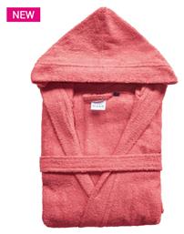 Μπουρνούζι με Κουκούλα 44 Pink Kentia