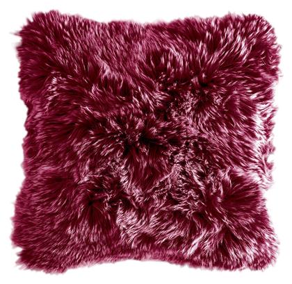 Διακοσμητική Μαξιλαροθήκη 50x50 Stylish Mario 05 Bordeaux Kentia