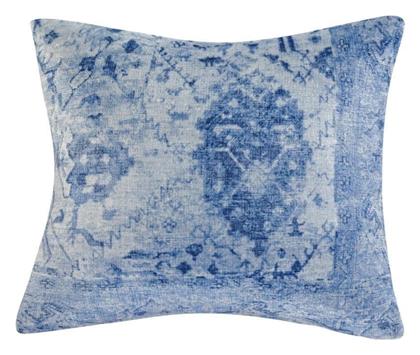 Διακοσμητική Μαξιλαροθήκη Casa 224 Blue 50x50εκ. Kentia