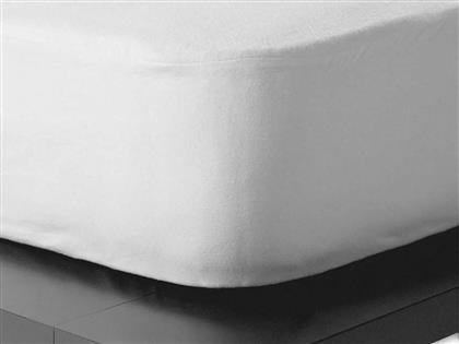 Kentia Προστατευτικό Επίστρωμα Διπλό Αδιάβροχο με Φάσα Cotton Cover Λευκό 140x200εκ. από το Notos