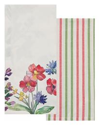 Fazzy Πετσέτα Κουζίνας από 100% Βαμβάκι σε Κόκκινο Χρώμα 40x60cm 2τμχ Kentia