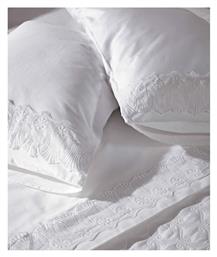 Karenina Σετ Νυφικά Σεντόνια Υπέρδιπλα 4τμχ 240x270cm Kentia