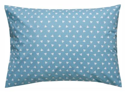 Mesmer A Σετ Παιδικές Μαξιλαροθήκες από 100% Βαμβάκι 50x70εκ. Μπλε Kentia