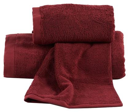 Πετσέτα Προσώπου Brand 50x100εκ. Bordeaux Βάρους 600gr/m² Kentia