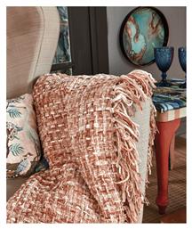 Ριχτάρι Τριθέσιου Καναπέ Nala 180x320cm Salmon Pink / Ecru Kentia