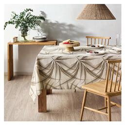 Τραπεζομάντηλο Σετ Felce Beige-grey 160x230εκ. Kentia