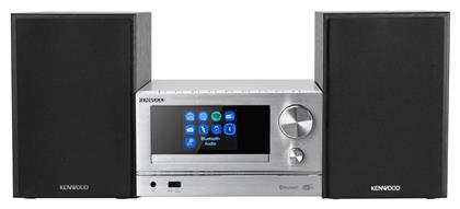Ηχοσύστημα 2.0 M-7000S 60W με CD / Digital Media Player, WiFi και Bluetooth Ασημί Kenwood
