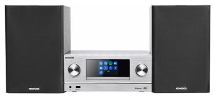 Ηχοσύστημα 2.0 M-9000S M-9000S-S 100W με CD / Digital Media Player, WiFi και Bluetooth Ασημί Kenwood