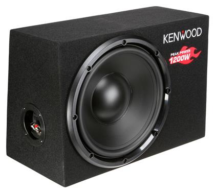 Subwoofer Αυτοκινήτου 12'' 300W RMS με Κούτα Kenwood