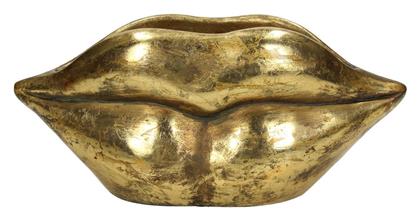 Κασπώ Χείλη σε Χρυσό Χρώμα 28x12.5cm Kersten