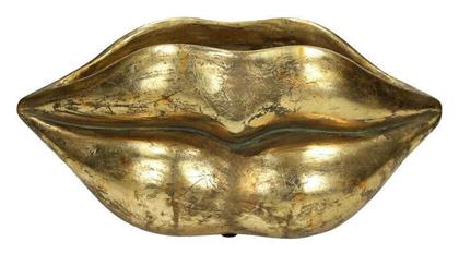 Κασπώ Χείλη σε Χρυσό Χρώμα 37.3x17cm Kersten