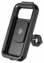 M18L-A1 Βάση Κινητού Μοτοσυκλέτας με Θήκη 3.5-7'' για το Τιμόνι με Ενσύρματη(Type-C για iPhone) και Ασύρματη φόρτιση(Qi 15W) Kewig