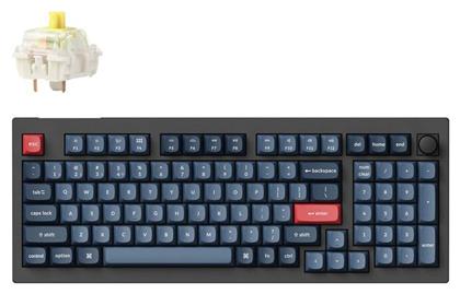 V5M-D4 Max QMK/VIA Ασύρματο Μηχανικό (Αγγλικό US) Keychron