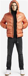 Mart 2268JK193 Ανδρικό Μπουφάν Puffer για Χειμώνα Πορτοκαλί Khujo
